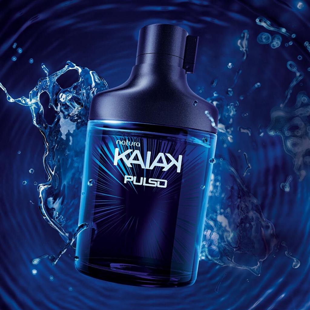 Perfume Kaiak Pulso Colônia Masculino 100ml Natura | Shopee Brasil