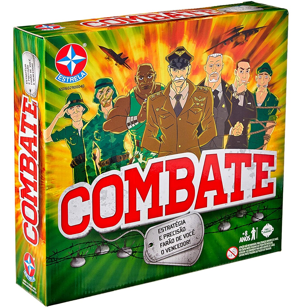 Jogo De Tabuleiro Combate Militar Jogo Estratégico Promoção | Shopee Brasil