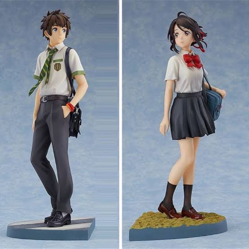 2 Action Figure Your Name Taki e Mitsuha Escorrega o Preço