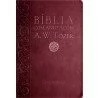 Bíblia RC Com Anotações A. W. Tozer - Vinho - 6117