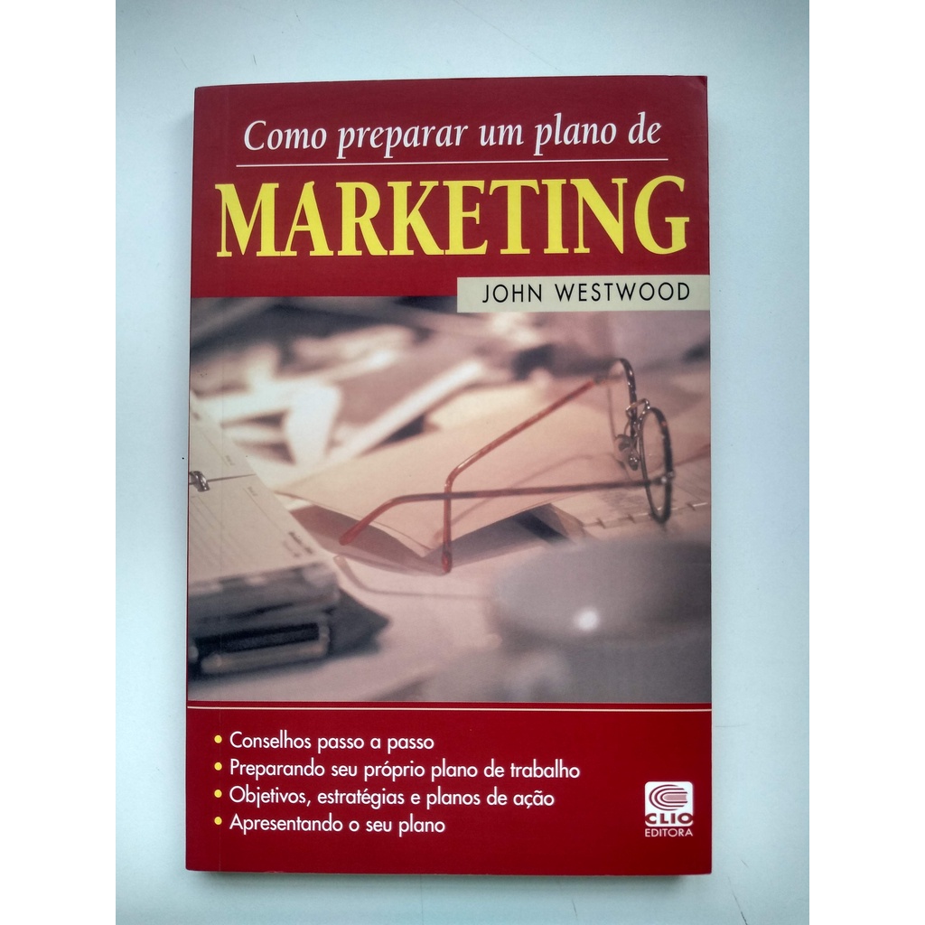 Livro Como Preparar um Plano de Marketing I976 | Shopee Brasil