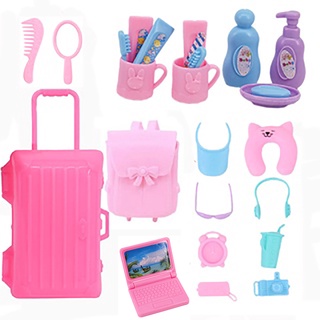 Barbie Doll Acessórios Set for Kids, Mobiliário de Boneca, Guarda-Roupa,  Mini Vestido, Sapatos, Óculos, Bolsa, Cabides, Brinquedos, Presente, Mix  Style, 40, 43 Pcs