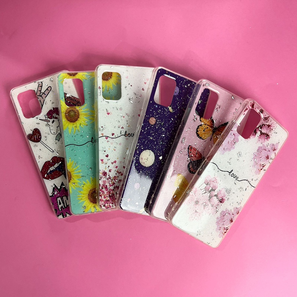 Capinha Feminina para Samsung A31 / Capa Case Flor Borboleta (CF01)