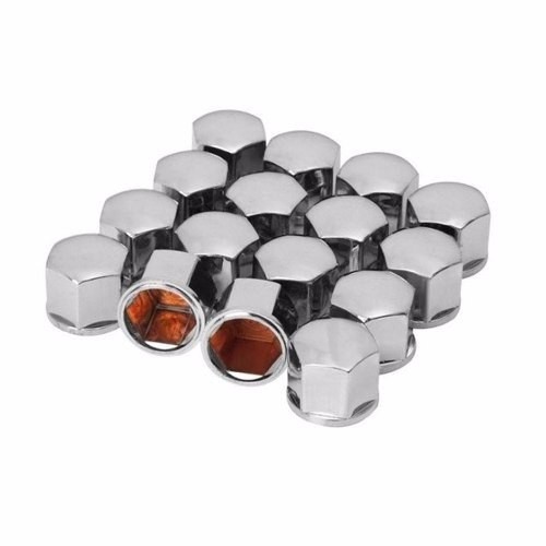 Jogo Capa De Parafuso Cromado 19mm | Shopee Brasil