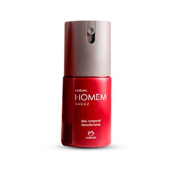 DEO CORPORAL / DESODORANTE SPRAY HOMEM SAGAZ, 100ML | Shopee Brasil
