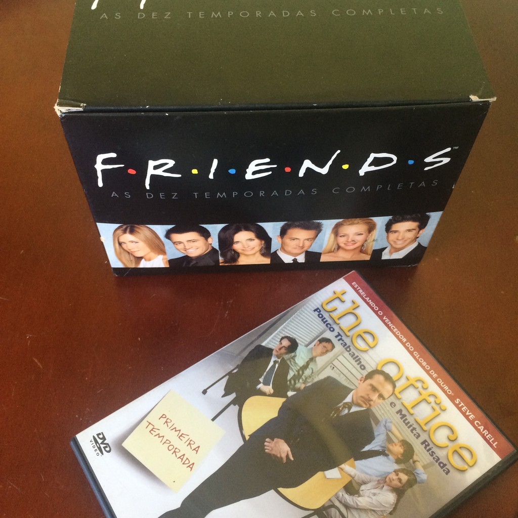 Coleção DVDs Friends (10 temporadas completas) + The Office (primeira ...