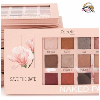 Paleta De Sombras Naked Paleta De Sombras Rose And Alex Cores Febella Shopee Brasil