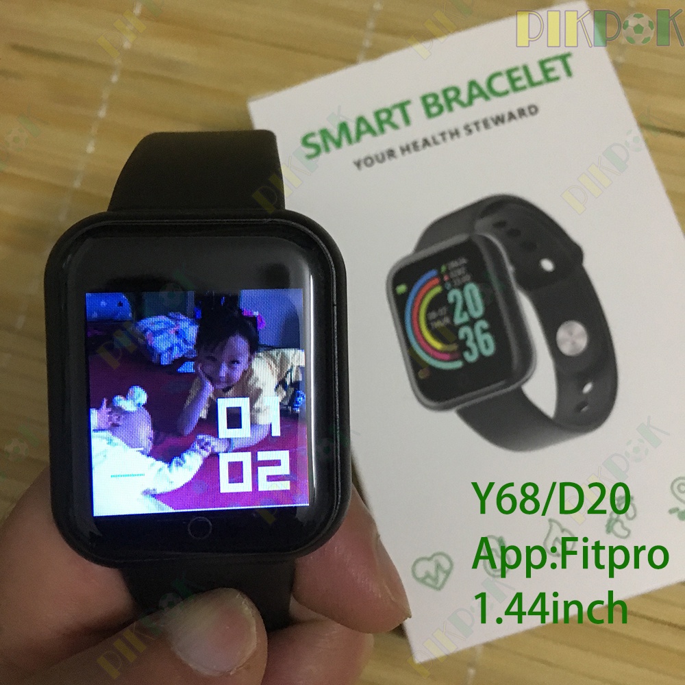 Relogio Inteligente Smartwatch D20 Bluetooth para IOS e Android - Vegashop