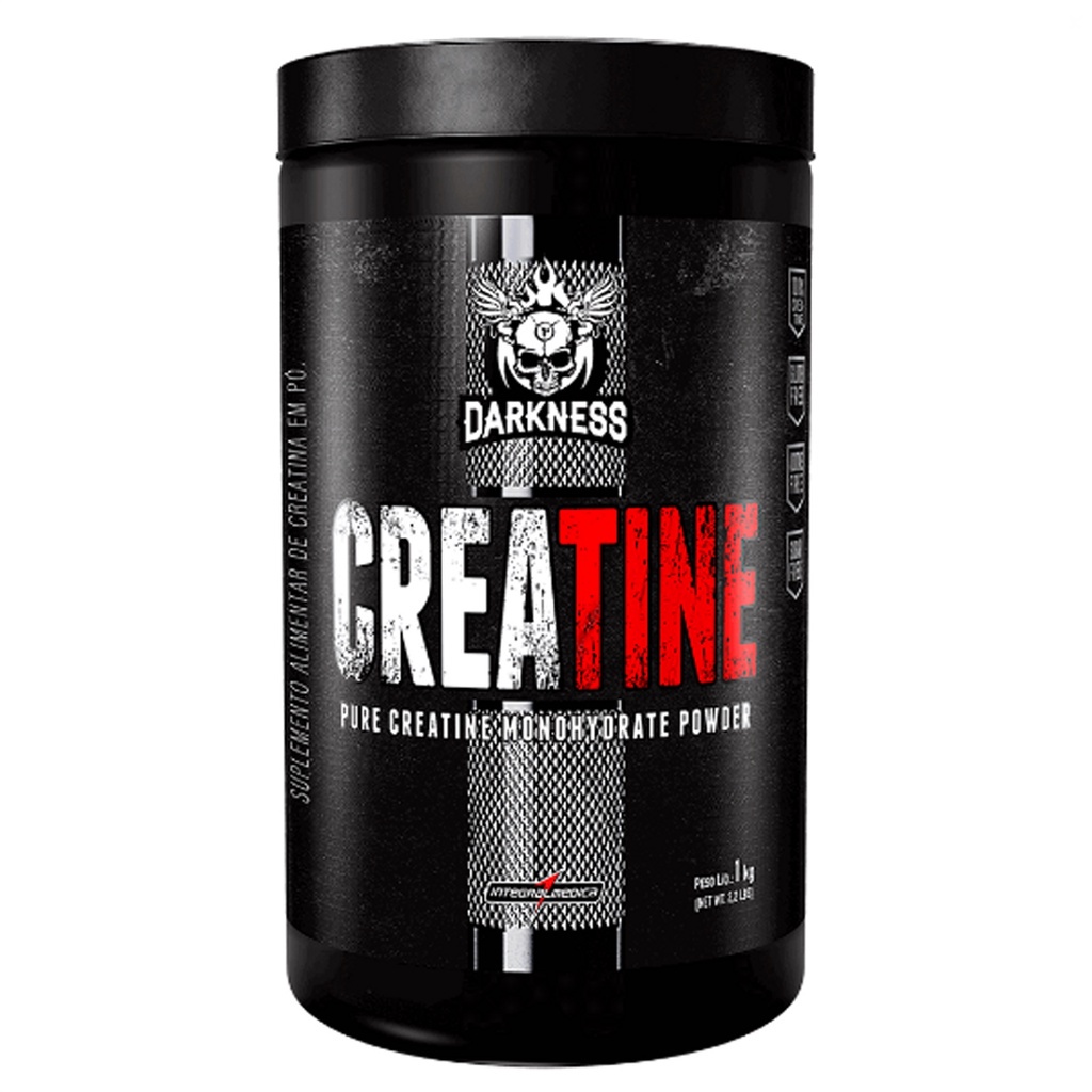 Creatina Powder Pura Micronizada 1kg Darkness | Shopee Brasil