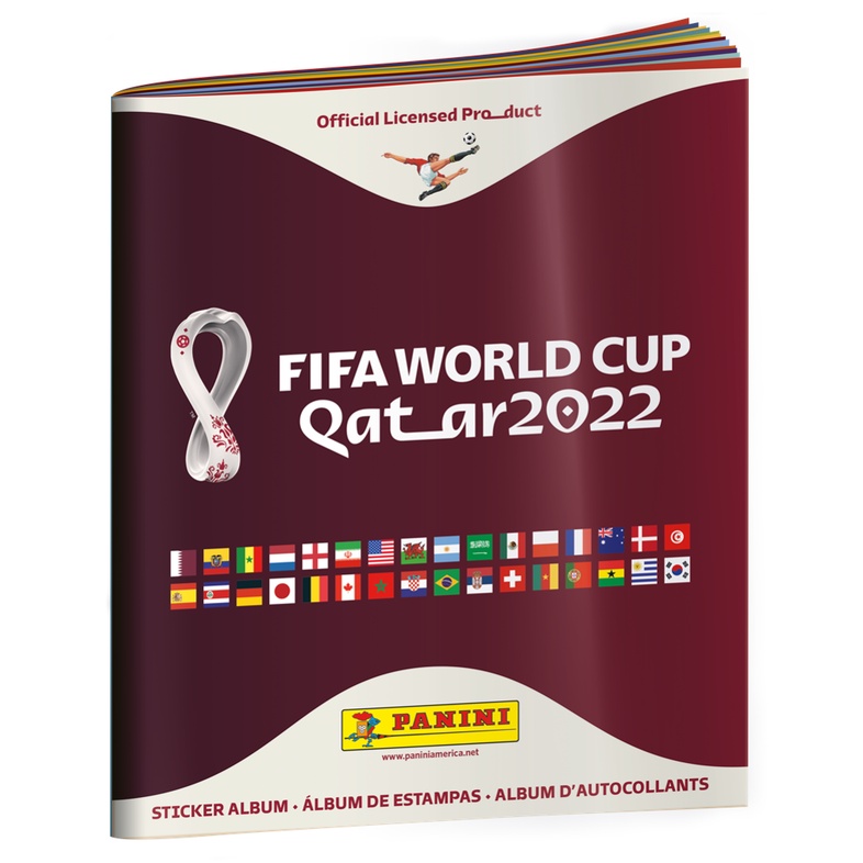 Álbum da Copa do Mundo Qatar 2022 Jogo de Futebol Colecionar
