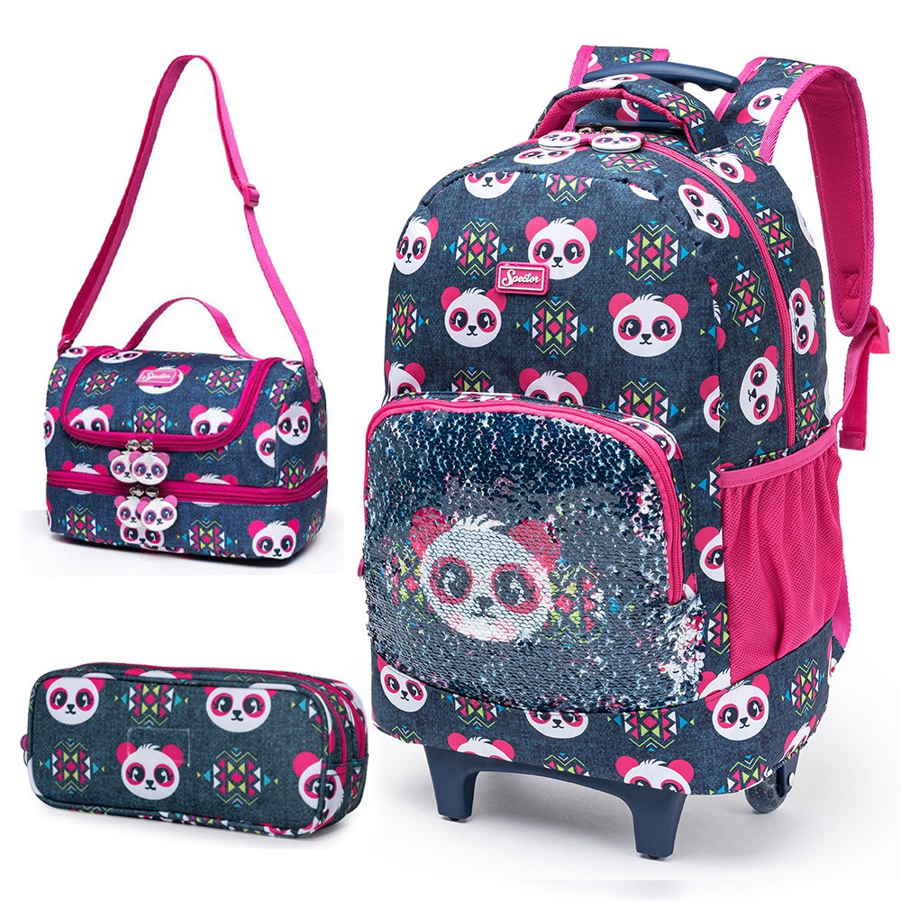 Bolsa Mini Mochila Luluca Infantil Menina Lu12103Gf - Semax