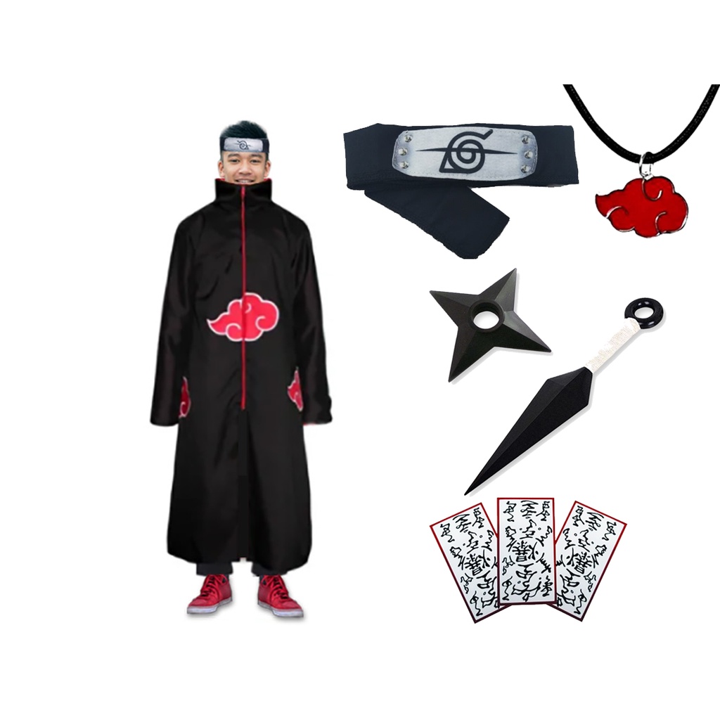 Manto da Akatsuki Infantil Naruto na Americanas Empresas