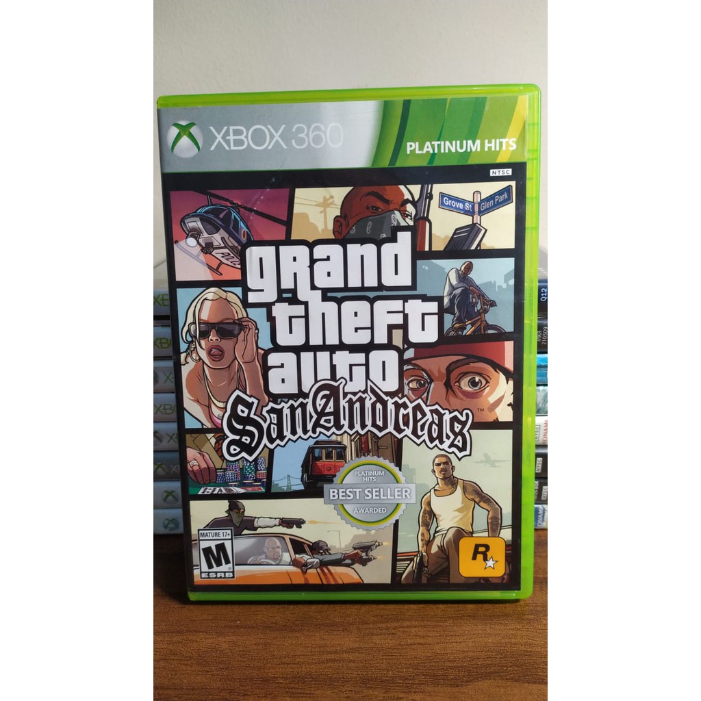 Jogo Xbox 360 Gta San Andreas