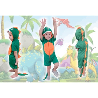 Fantasia Infantil Dinossauro Roxo Meninas Importada