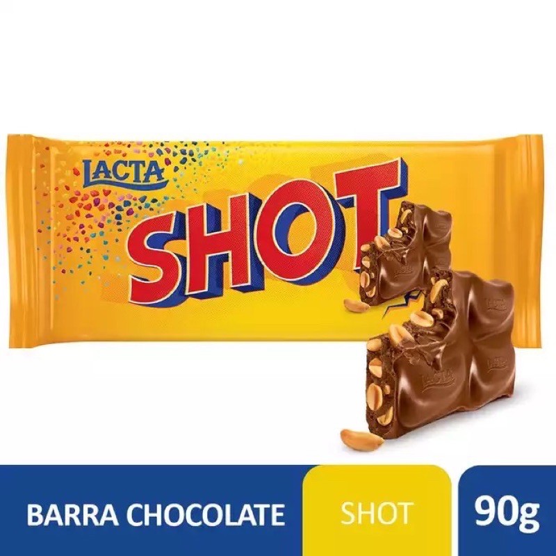 Chocolate Shot Lacta 90g | Shopee Brasil