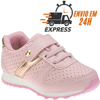 Tenis infantil best sale feminino preto escolar