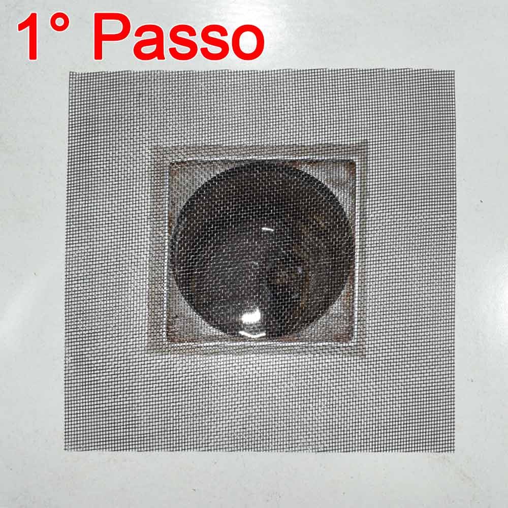 Tela Telinha para Ralo de Banheiro Protetor Contra Insetos Baratas e ...