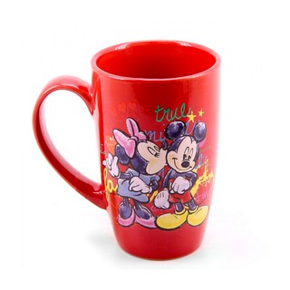 Caneca Vermelha True Love Mickey e Minnie