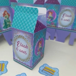 Kit com 30 Caixa Milk Personalizada com o Tema da Sua Festa - Promoção Limitada
