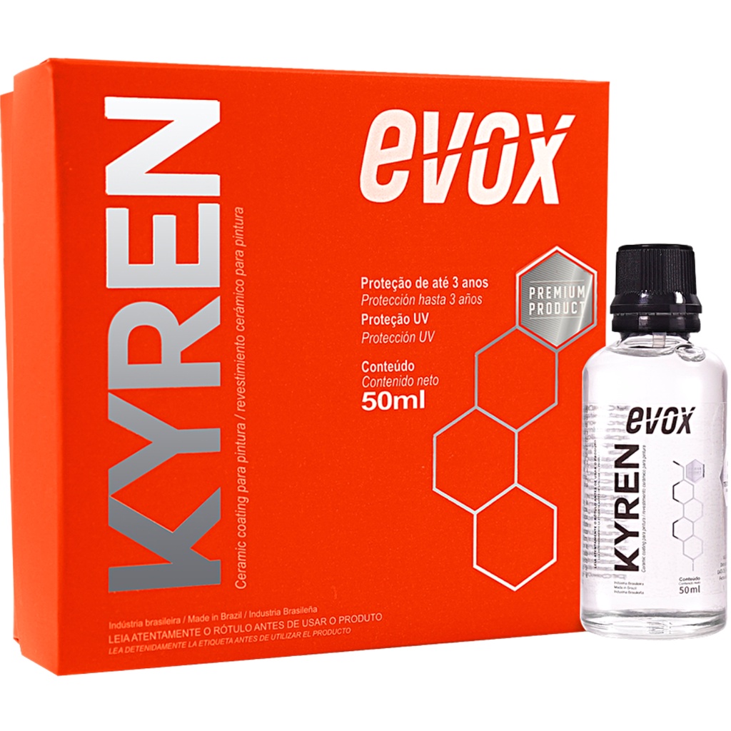 Produto Para Vitrificação Automotiva Kyren Evox 50ml | Shopee Brasil