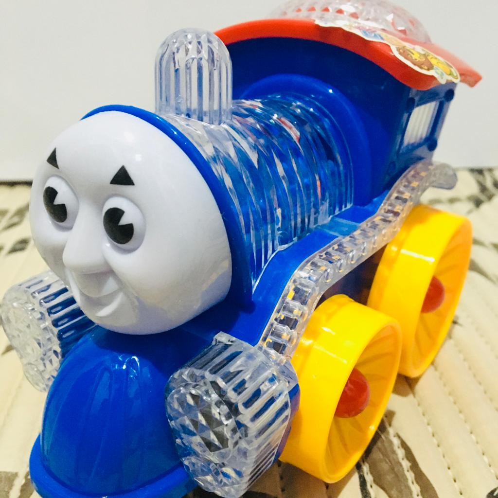 Conjunto de Trenzinho de Brinquedo com 104 Peças e Trilhos Conexão  Magnética para Crianças de 3 a 7 anos, Wdmiya, Azul - Dular