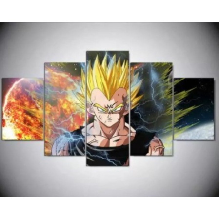 Vinil decorativo Vegeta, Dragon Ball Z