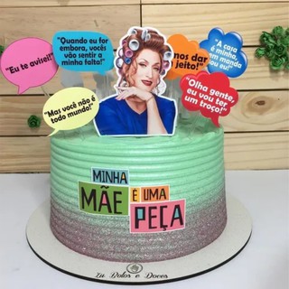 bolo de aniversario com topper em Promoção na Shopee Brasil 2023