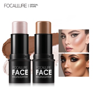 FOCALLURE 4 colors Optional Brighten Bronzer Makeup Highlighter Repair Capacity Bar