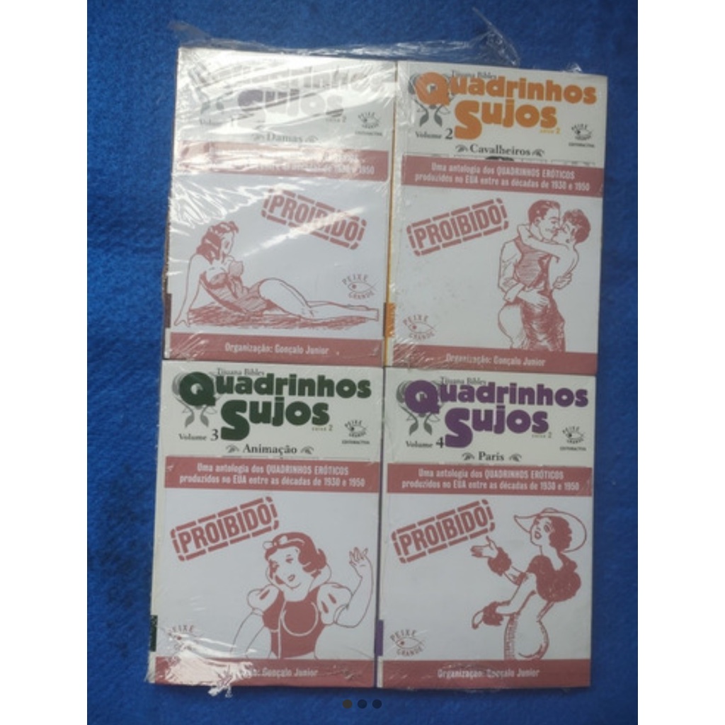 Quadrinhos Sujos Coleção 1 Completa Lacrado Hq | Shopee Brasil