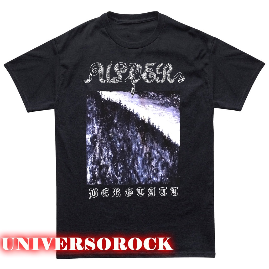 Camiseta T-shirt Unissex Ulver Bergtatt Black Metal