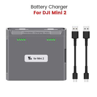 Carregador de bateria DJI MINI 2 DJI MINI 2 / MINI se com carregador USB UAV hub carregador de bateria