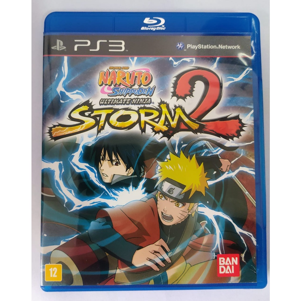 Naruto Shippuden Ultimate Ninja Storm 2 PS3 Original Mídia Física Pronta Entrega