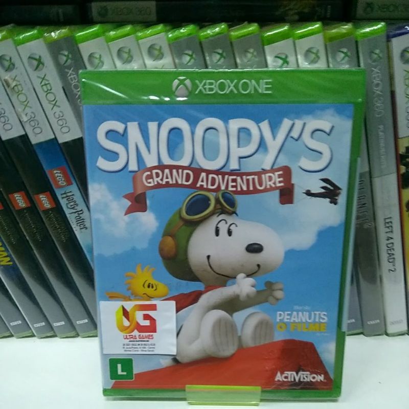 Jogo Snoopy's Grand Adventure - Xbox 360 no Shoptime