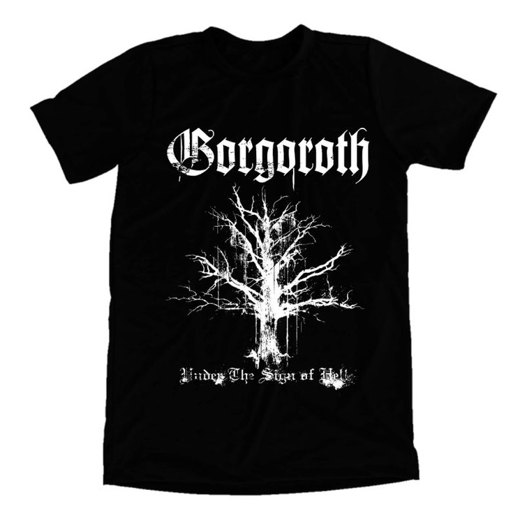 Camiseta Black Metal Gorgoroth Under The Sign Of Hell | Shopee Brasil