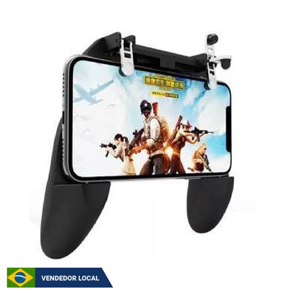 Controle Joystick Game pad R1 L1 Freefire Pubg Gamer Cooler MEGA ...