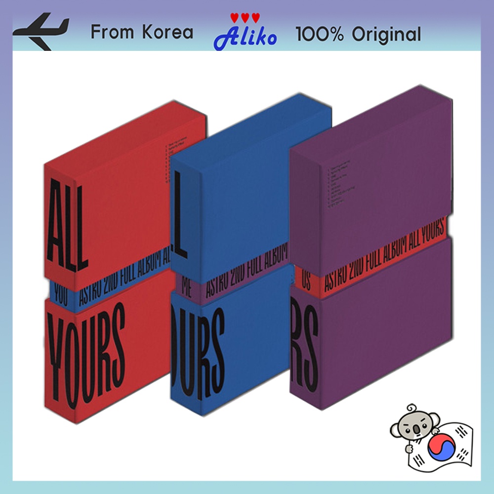 ASTRO 2nd Full Album - ALL YOURS | Shopee Brasil