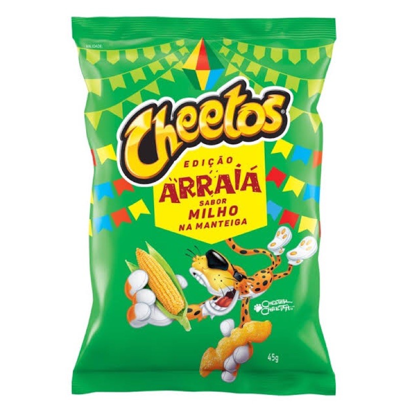 Cheetos Brasil - Chegou a nova pipoca sabor Cheetos Requeijão! Só