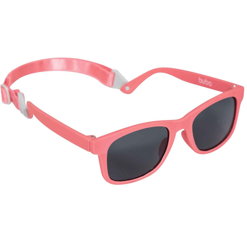 Óculos de Sol Infantil Menina Bebe Alça Ajustável proteção Raios UV ...
