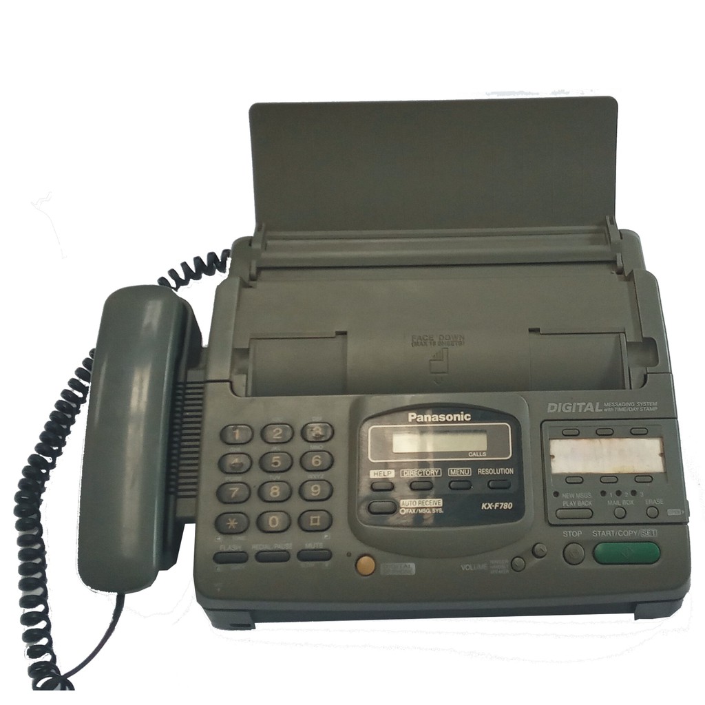 APARELHO DE FAX COM SECRETÁRIA ELETRÔNICA PANASONIC | Shopee Brasil