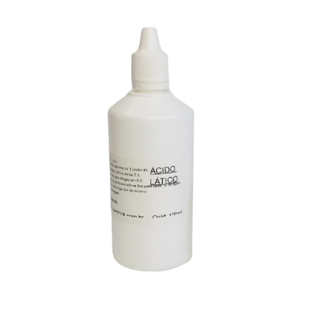 Ácido Lático Alimentício para Cerveja Artesanal Reduzir e Corrigir Ph de Mosto e Água 100ml