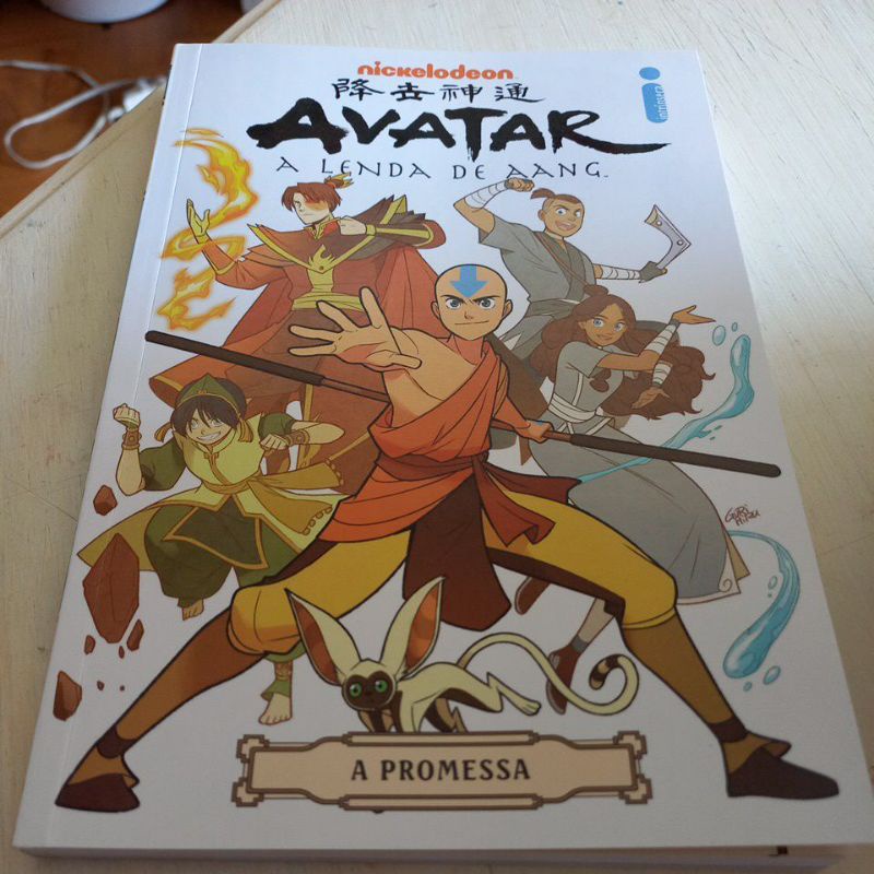Avatar - A lenda de Aang - A Promessa (Novo) | Shopee Brasil