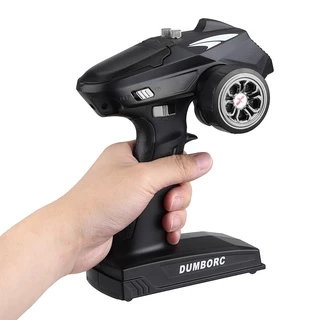 DUMBORC X6DC Contolr Remoto X4 X6 4CH 6CH 2.4G RC Rádio Transmissor Com Receptor X6F/X6FG Gyro Receiver Para Carro
