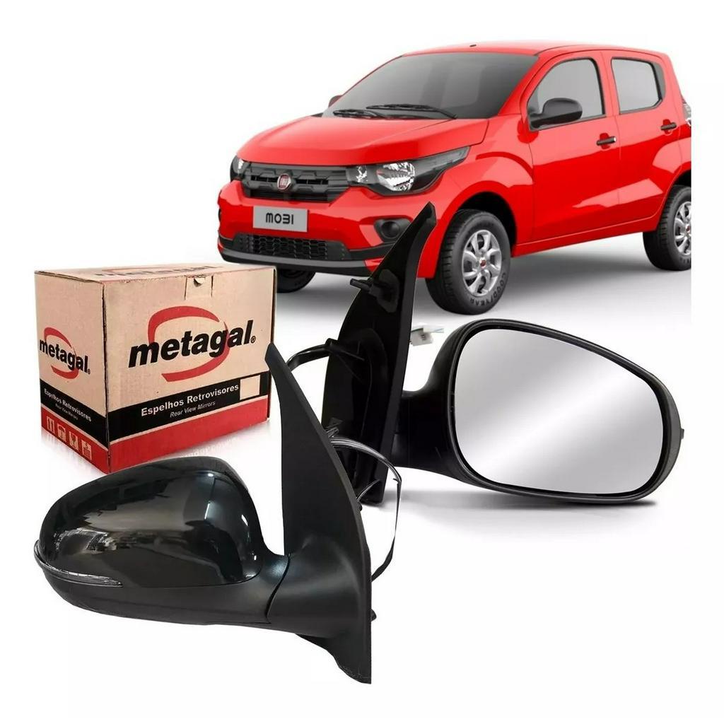 Retrovisor Mobi 2017 2018 2019 2020 2021 Original Metagal | Shopee Brasil