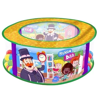Piscina De Bolinhas Infantil 100 Bolinhas Mundo Bita Lider Brinquedos