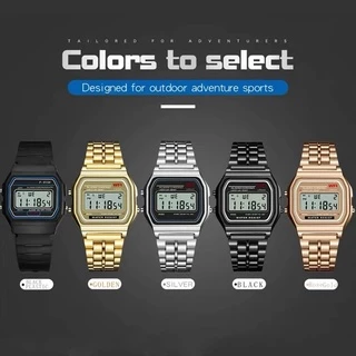 💥PROMOÇÃO💥F91w Relógio Retrô Vintagem Relógio de pulso Unissex digital feminino e masculino
