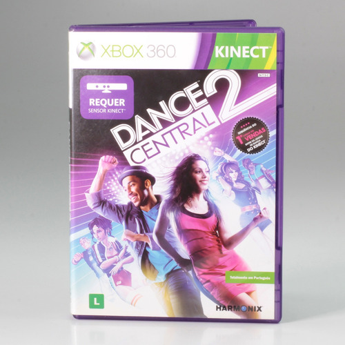 Jogo Kinect Dance Central 2 - Xbox 360 - Física - Original