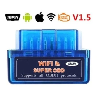 Scanner Automotivo Elm327 Ultima Versão V1.5 Wifi iPhone Ios e Android