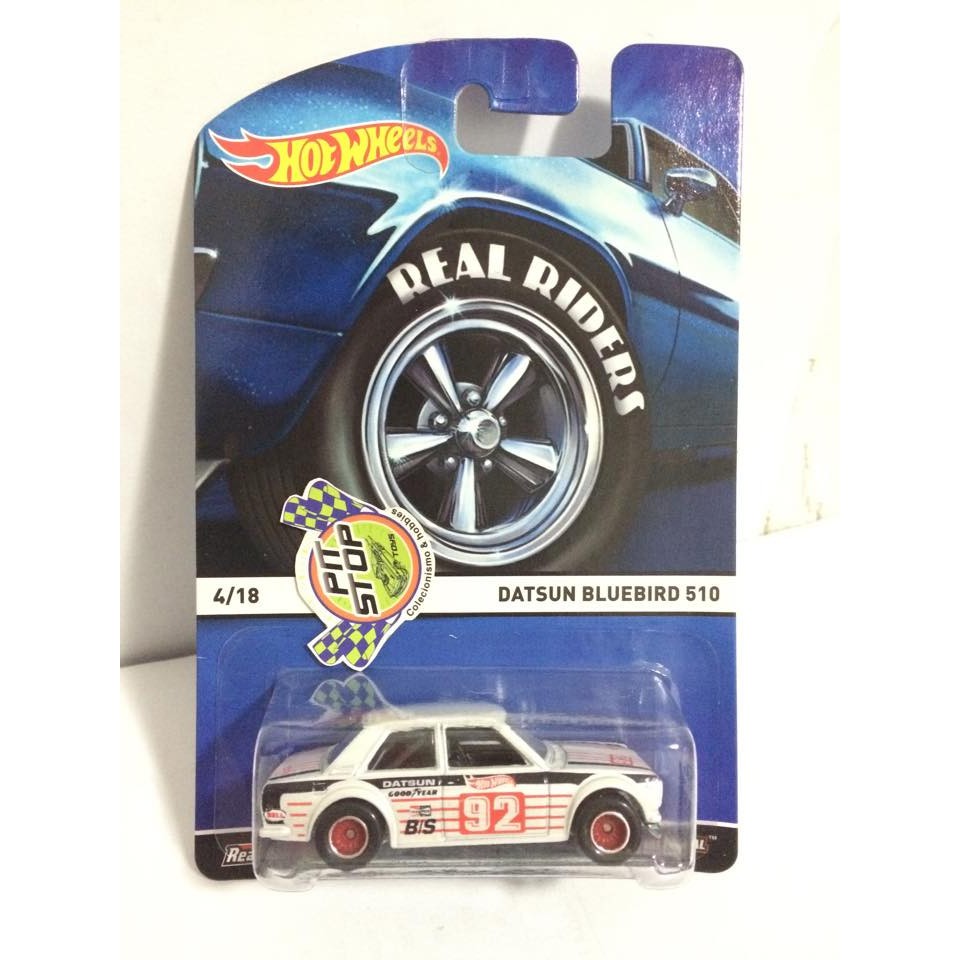 Hot wheels datsun bluebird 510 hot sale real riders