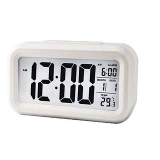 Relógio Portátil Mesa Digital Único Led Lcd Brilha Escuro