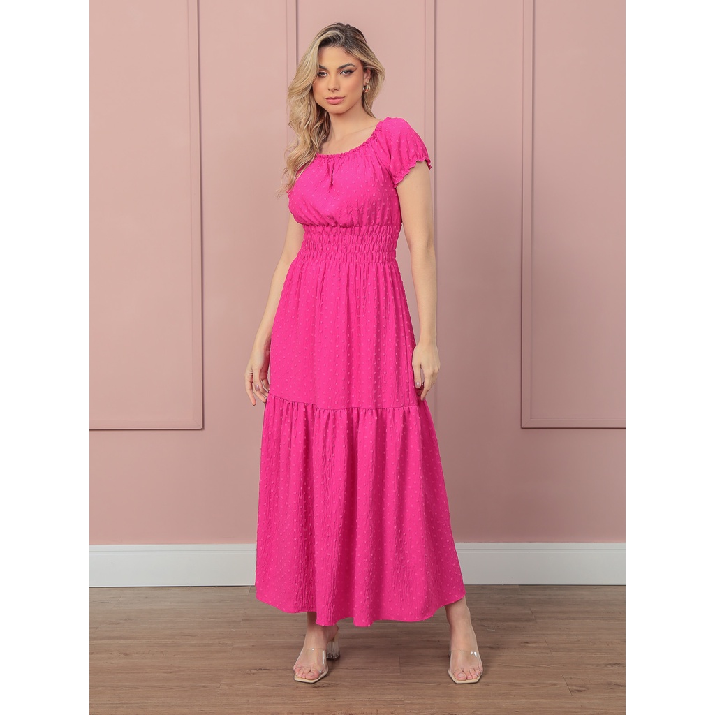 Vestido Longo em Tecido na Black Friday 2025 | BuscaProdutos